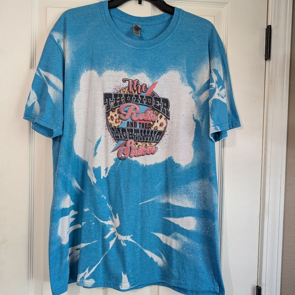 Garth Brooks Thunder Rolls Bleach T-Shirt Size XL